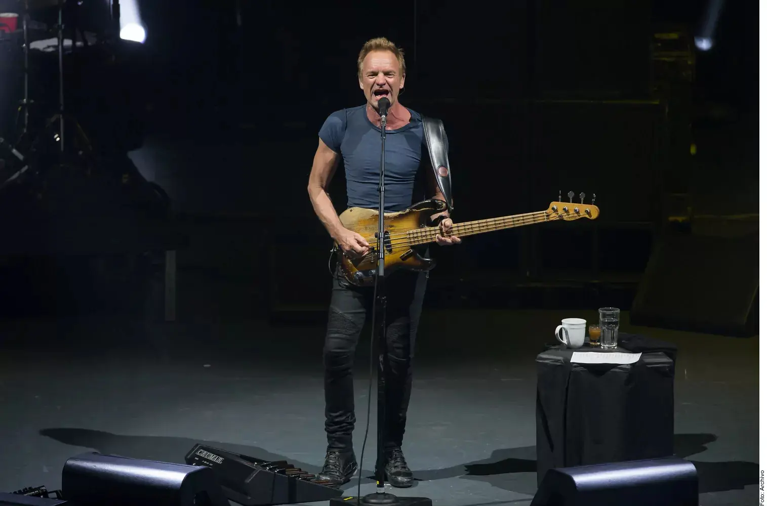 Sting invita a los dominicanos al festival Capitalia