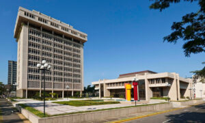 Fachada del Banco Central de la República Dominicana