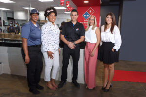 Maria Jimenez, Merssy Benigna, Adrian Carrasco, Leslie Villalona y Pamela Carrera. FUENTE EXTERNA