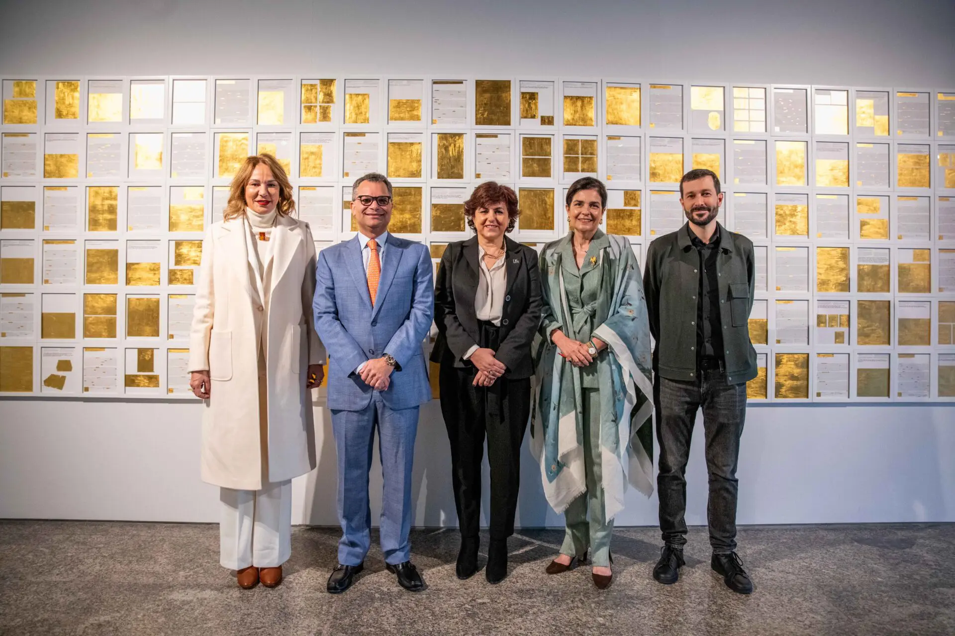 Milagros German, Alberto Cruz, Isabel Maria Garcia Fernandez, Maria Amalia Leon y Javier Martín Jímenez. FUENTE EXTERNA