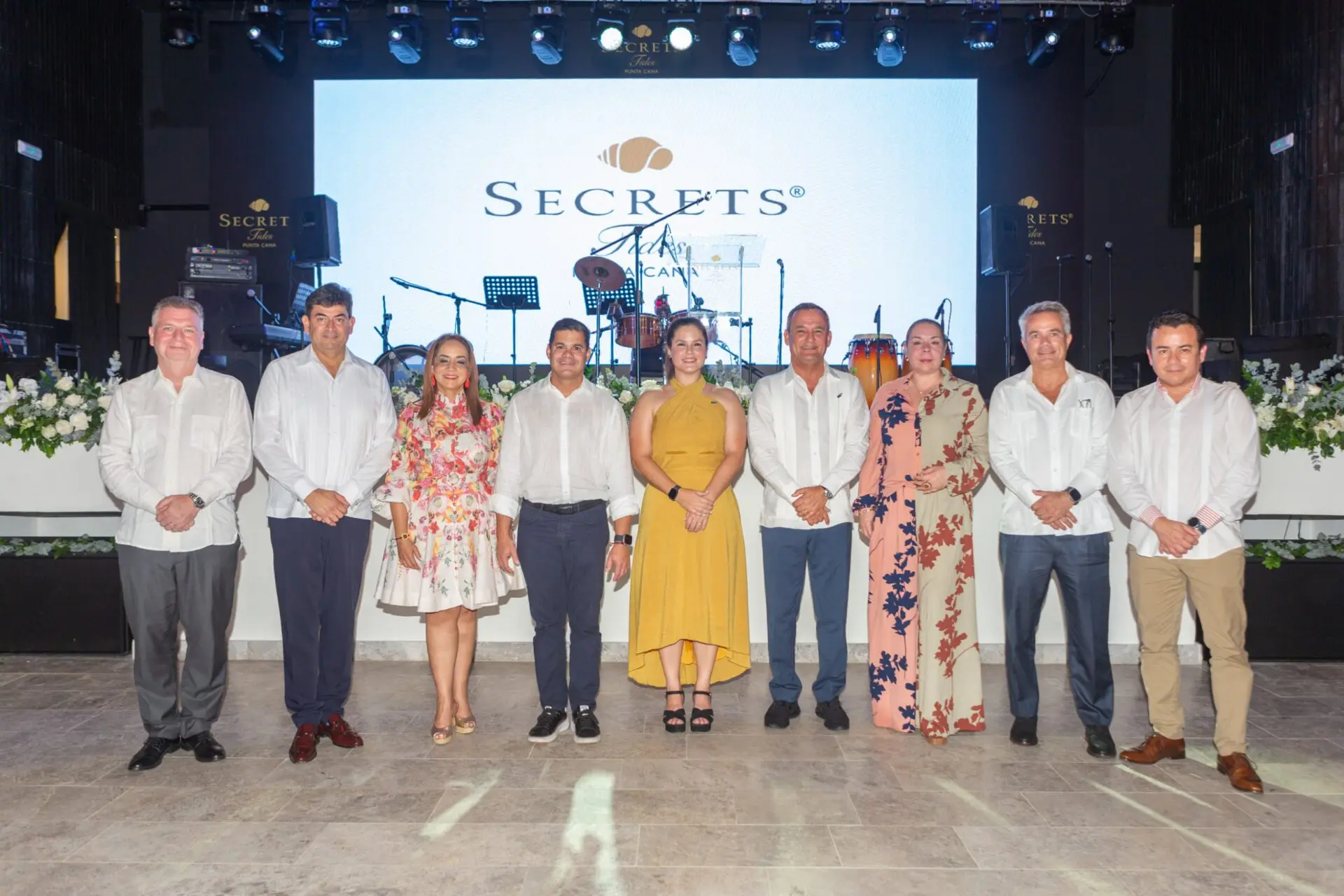 Ejecutivos de ASONAHORES, Hyatt Inclusive Collection, Mitur y Grupo Martinón durante la clausura de DATE 2024. FUENTE EXTERNA