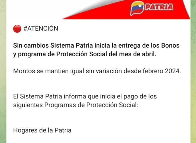 Bono Hogares de la Patria mayo 2024 FECHA DE PAGO y ACTIVAR 2