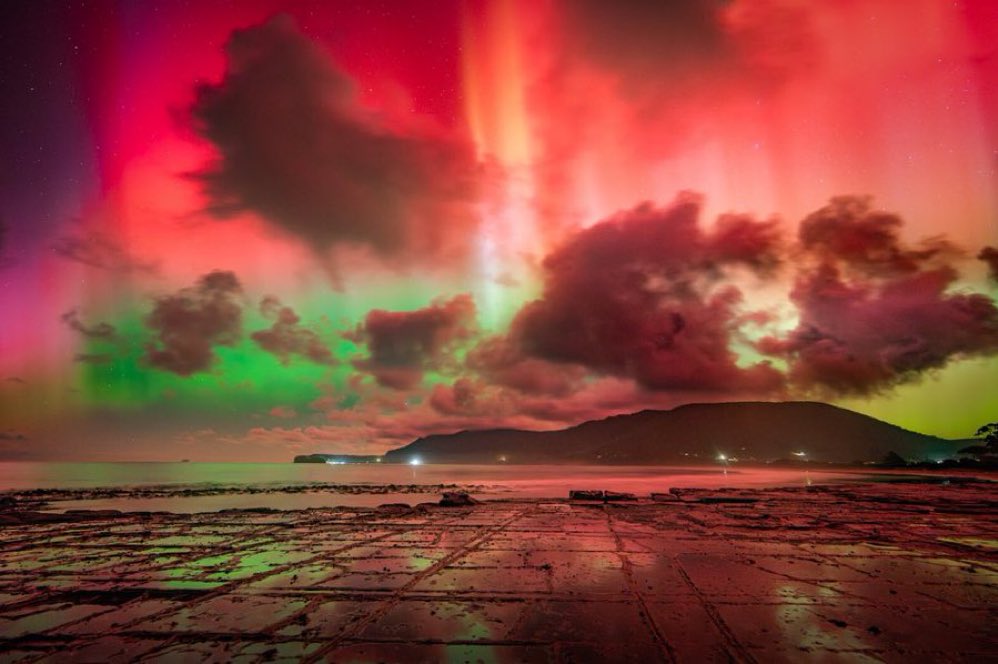 Las fabulosas imágenes de las auroras boreales tras la tormenta solar