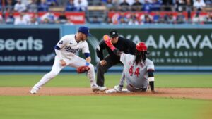 Elly de La Cruz se robó cuatro bases en la victoria de Cincinati sobre los Dodgers, como parte de los resultados de MLB de este 16 de mayo