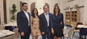 Los principales socios ejecutivos Baltasar Delgado, Gisselle Mejía, Jesús García y Laura Pérez