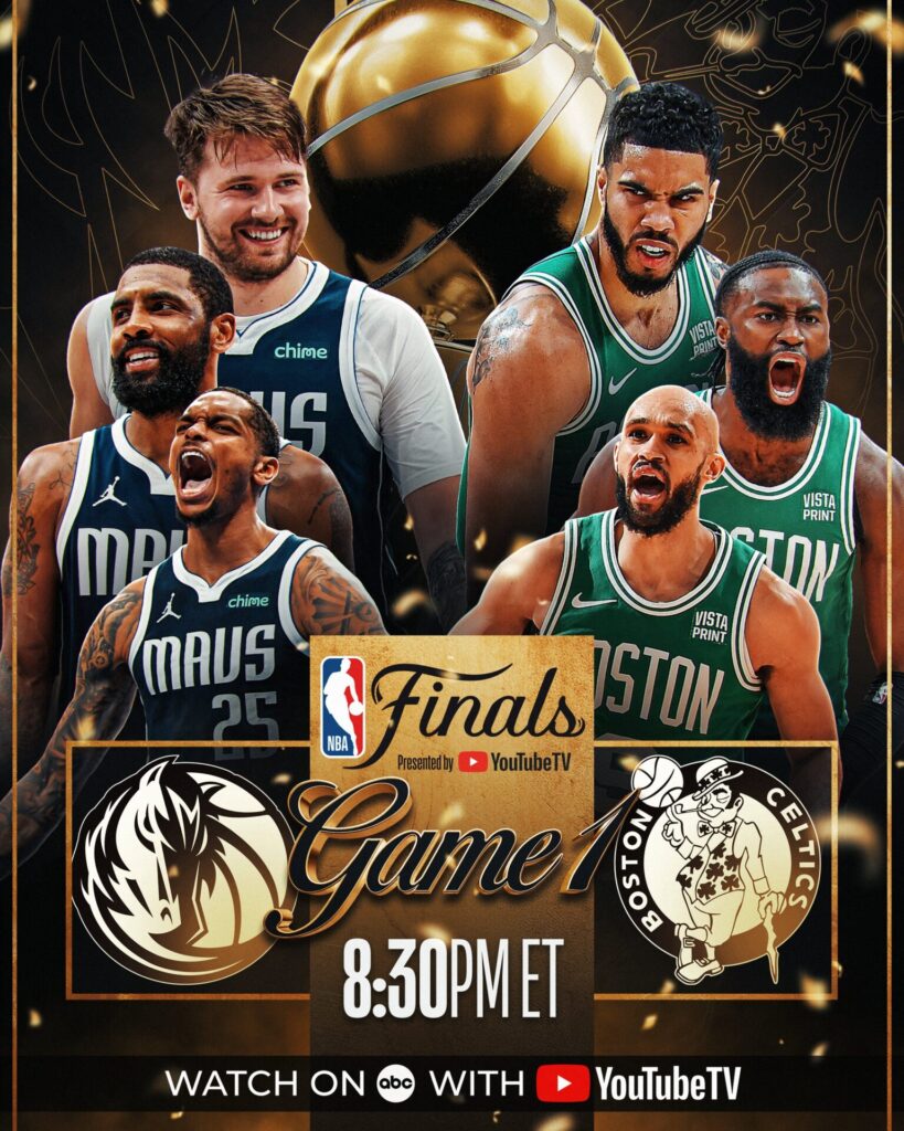 Final NBA 2024 Celtics vs Mavericks EN VIVO: horario y dónde ver juego 1