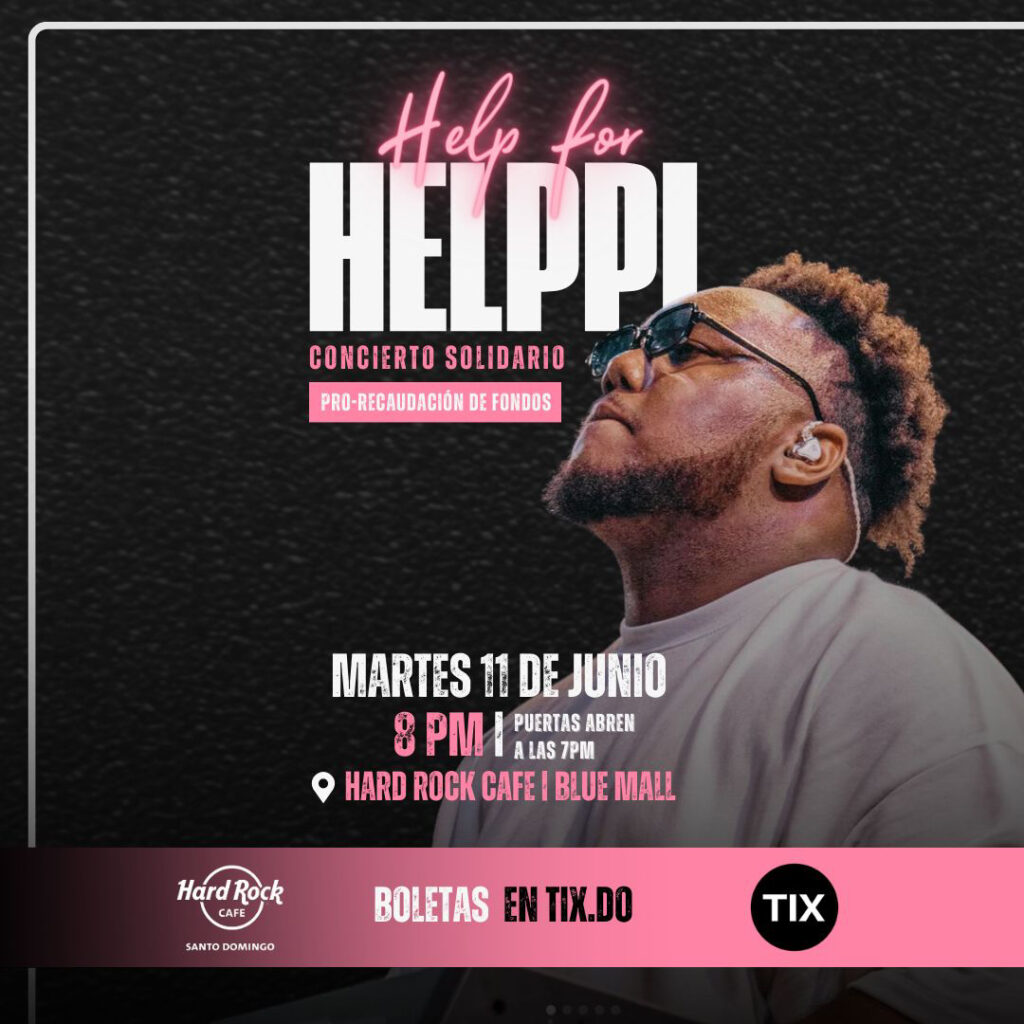 Concierto solidario "Help for Helppi" se realizará este 11 de junio