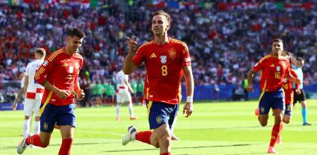 España da un golpe en la mesa con contundente triunfo por 3-0 frente a Croacia