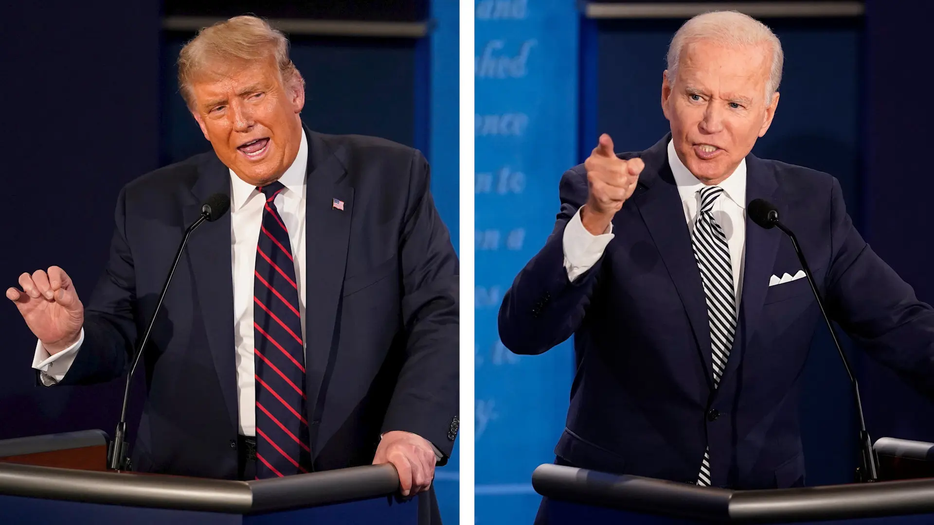 Las reglas para el primer debate presidencial entre Biden y Trump