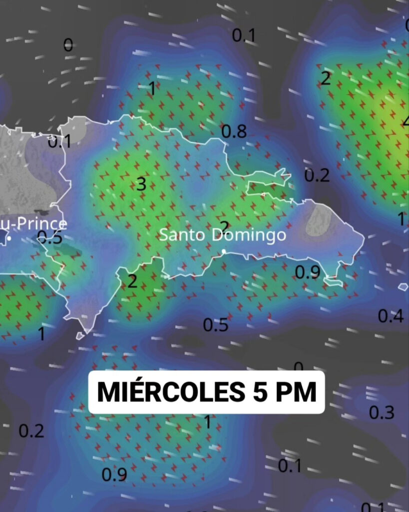 Paraguas en mano esta semana en RD: pronostican fuertes lluvias