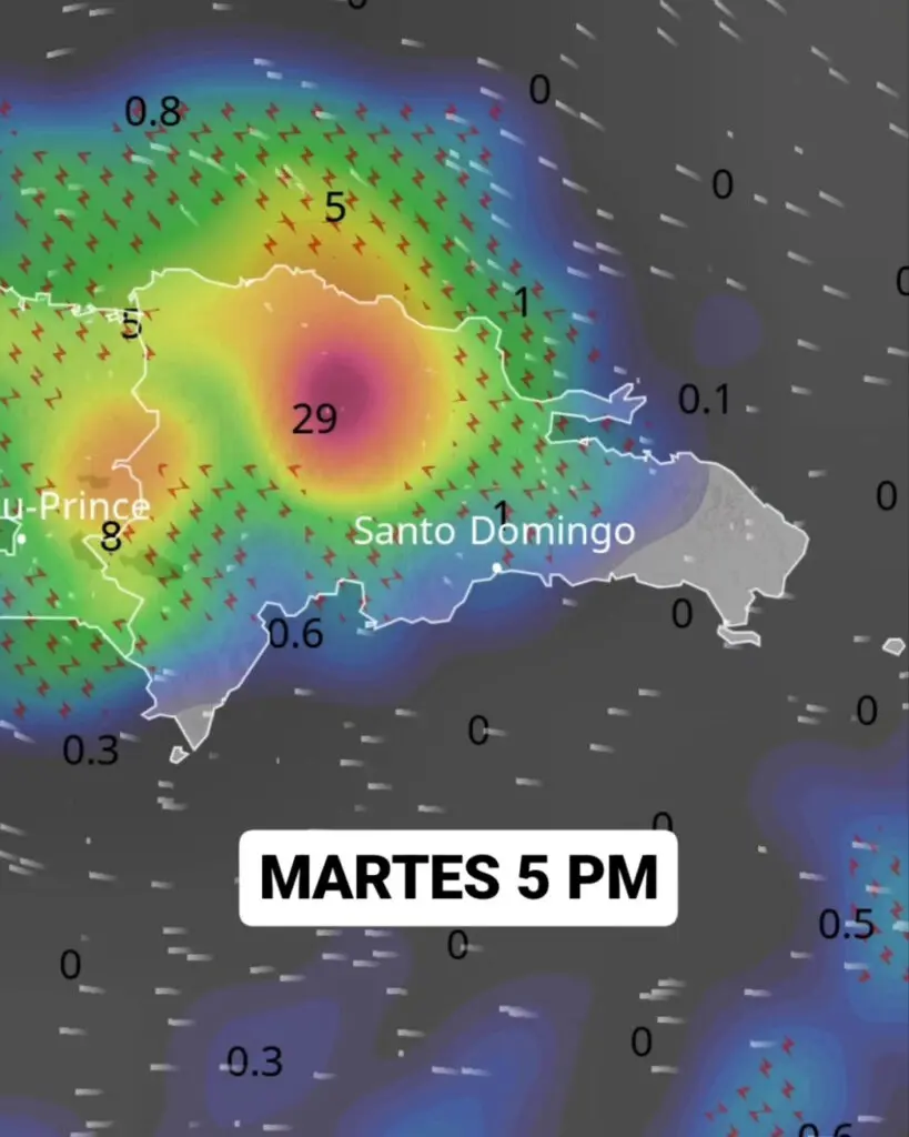 Paraguas en mano esta semana en RD: pronostican fuertes lluvias