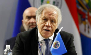 El secretario general de la Organización de Estados Americanos (OEA)