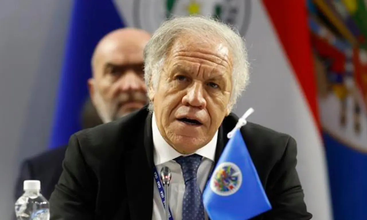 El secretario general de la Organización de Estados Americanos (OEA)