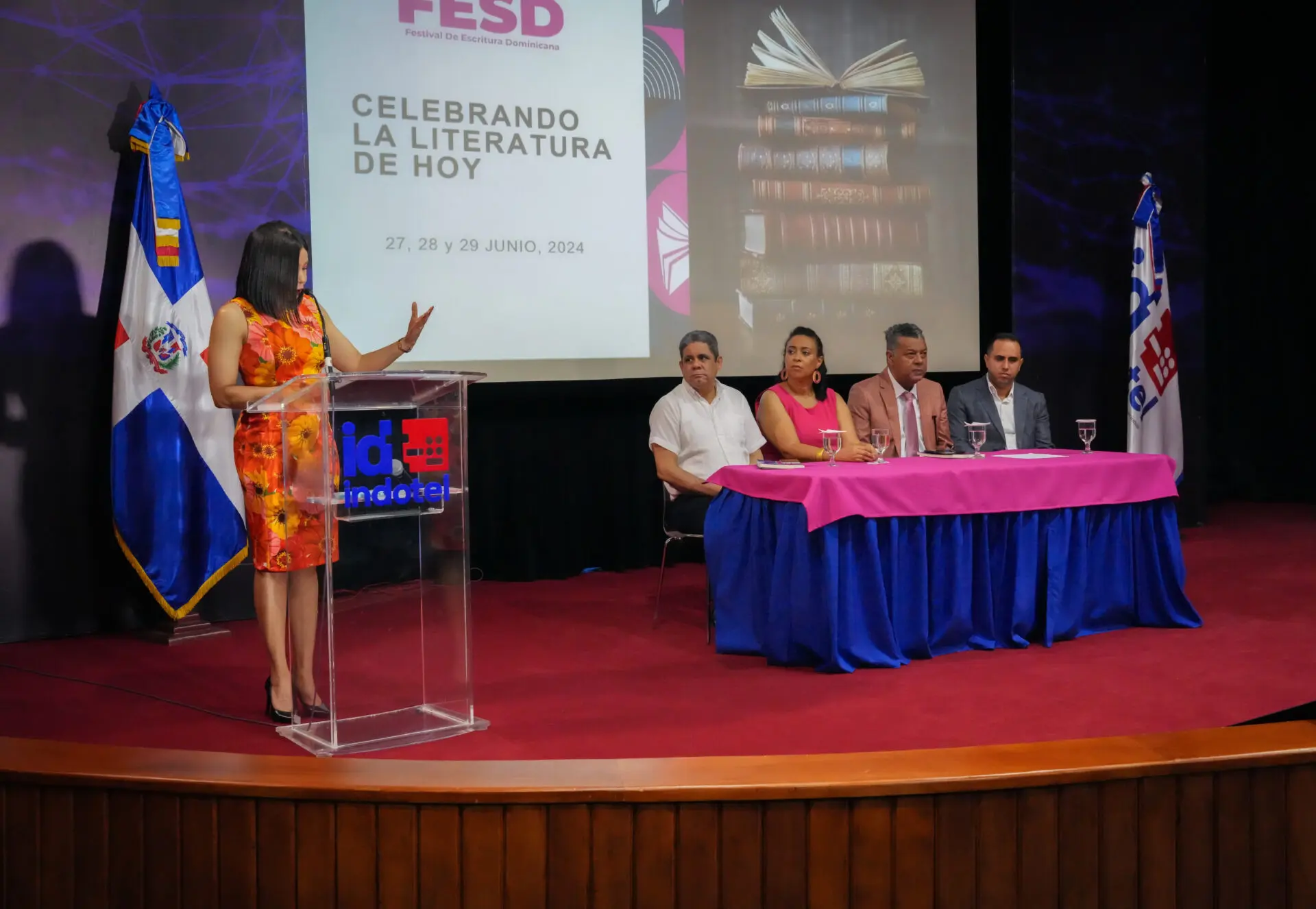 II Festival de Escritura Dominicana (FESD) se realizó en la Quinta Dominica, Zona Colonial. FUENTE EXTERNA