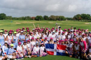 El Pink Golf Tour realizó su tercera parada internacional en Casa de Campo