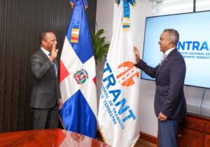 Ministro Santos Echavarría juramenta a Milton Morrison como nuevo director del Intrant