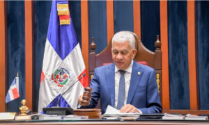 El presidente del Senado, Ricardo de los Santos (foto de archivo).