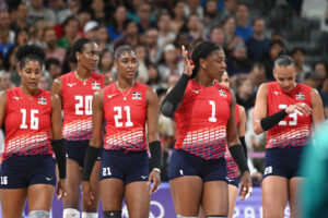 Reinas del Caribe caen en cuatro sets ante sexteto de Italia en París 2024