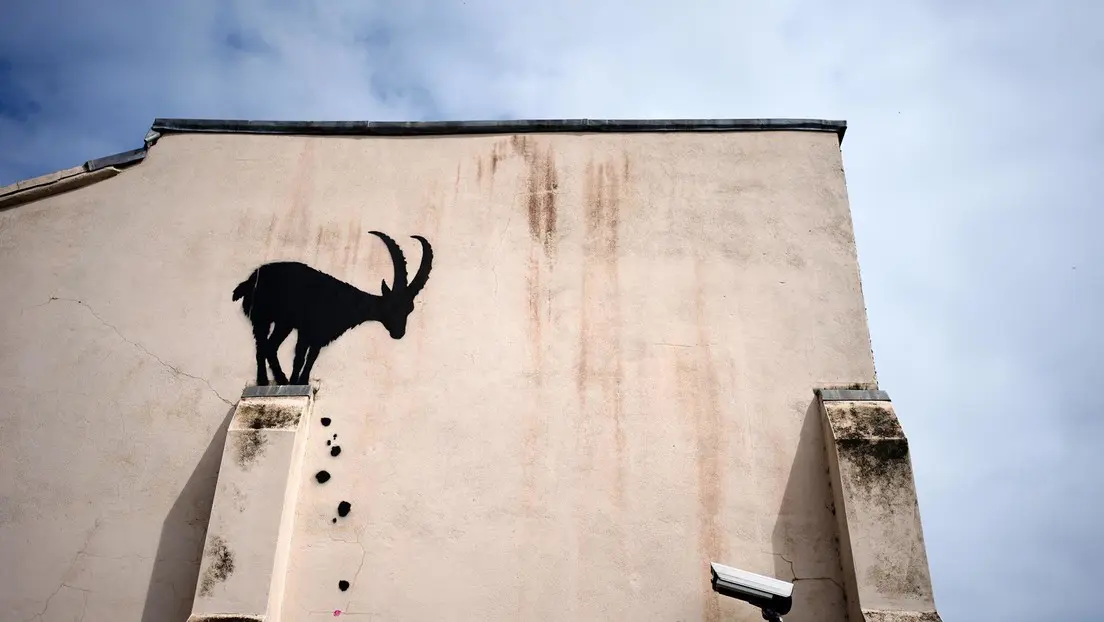 Una nueva obra de Banksy aparece en Londres