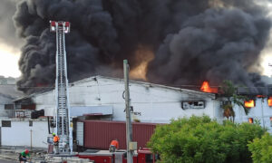 Incendio en la fábrica AFATEX