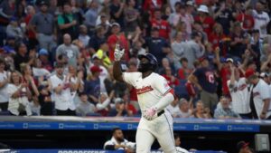 Jhonkensy Noel llegó a ocho cuadrángulares y así fue el más destacado entre los dominicanos en los resultados de MLB del 12 de agosto.