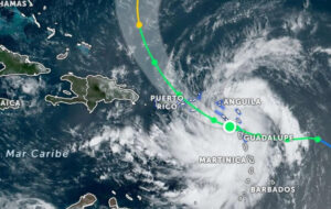 Tormenta Ernesto podría convertirse en huracán categoría 1 el miércoles