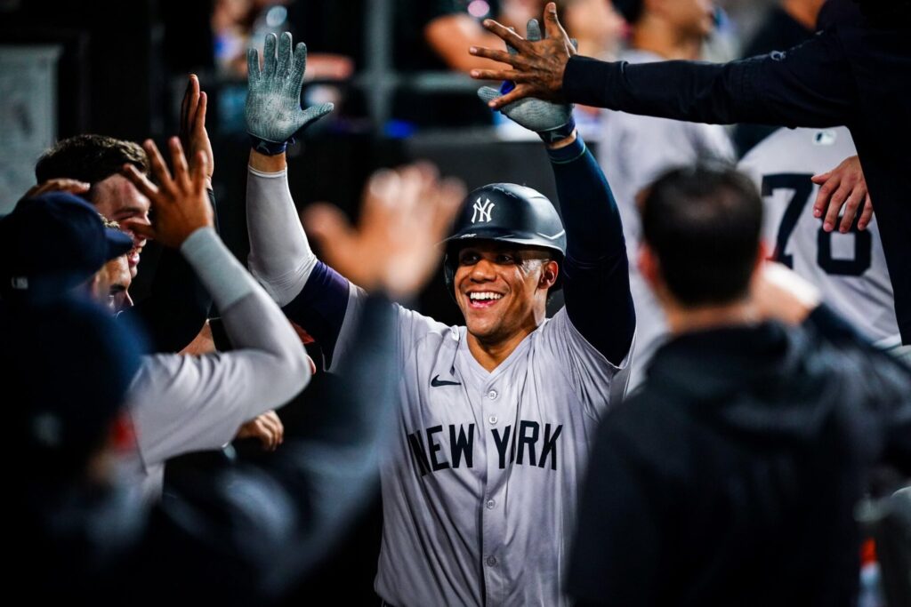 Aaron Judge proclama a Juan Soto como el mejor bateador del negocio