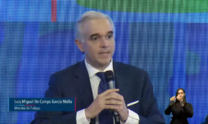 Luis Miguel de Camps, ministro de Trabajo
