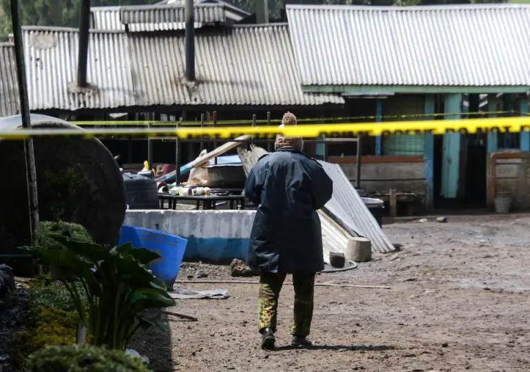 Comienza el rescate de 16 de los niños fallecidos en el incendio de una escuela en Kenia