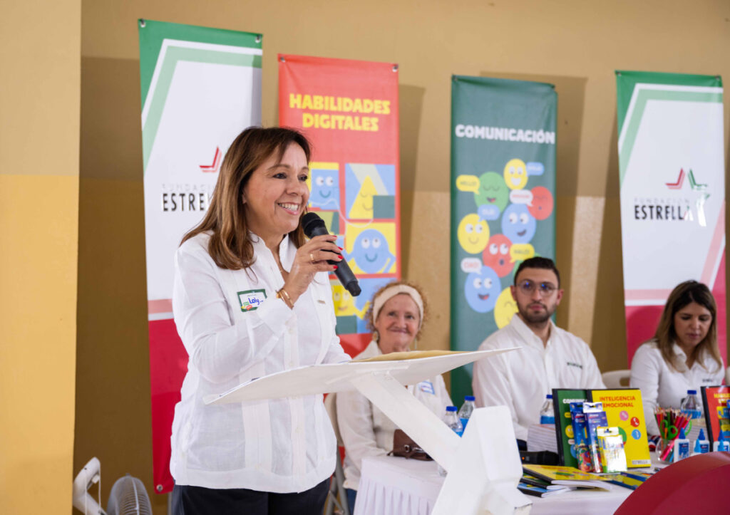 Loly Tavárez de Estrella, Presidenta de Fundación Estrella destacó la importancia del aprendizaje de un segundo idioma