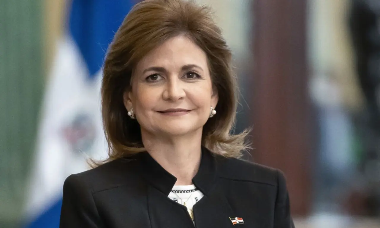 Vicepresidenta de la República, Raquel Peña Rodríguez.