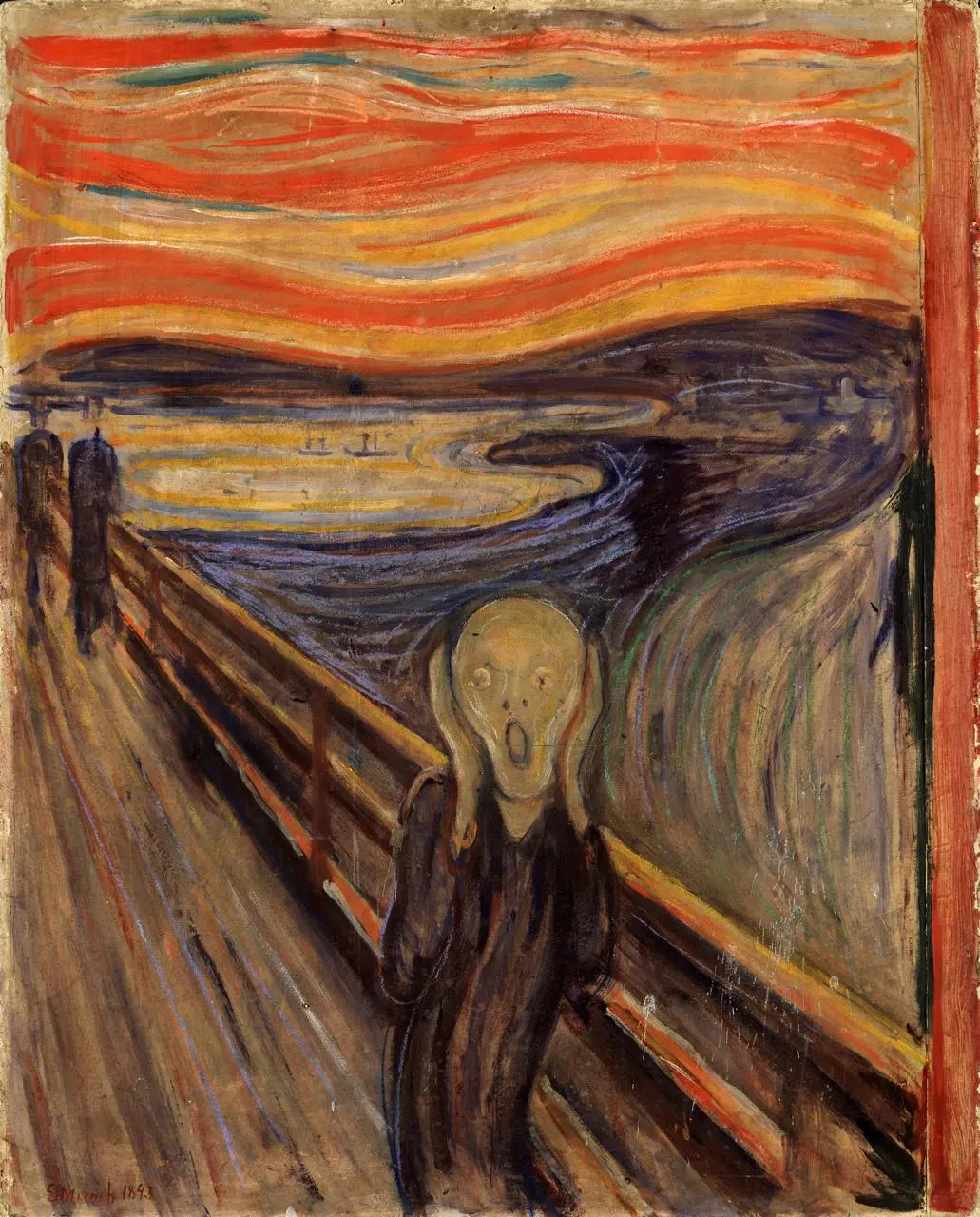 "El grito" de Edvard Munch (1893)