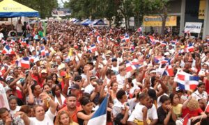 Foto de archivo de la celebración de la Gran Parada Dominicana en Puerto Rico.