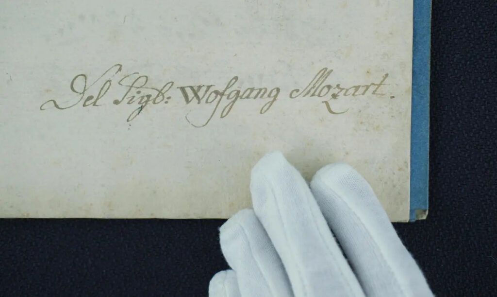 Los investigadores de la Biblioteca Municipal de Leipzig encontraron un tesoro de Wolfgang Amadeus Mozart