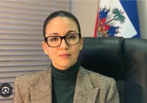 Dominique Dupuy,  ministra de Relaciones Exteriores de Haití