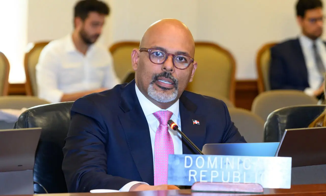 El ministro consejero de la Misión Permanente de República Dominicana ante la OEA, Radhafil Rodríguez. (Foto: fuente externa)