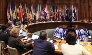 Foto tomada de archivo de una reunión de Comisión Económica para América Latina y el Caribe (Cepal).