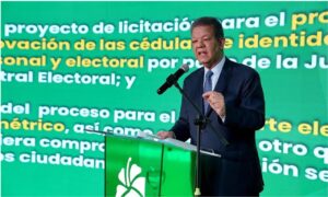 El presidente de la Fuerza del Pueblo, Leonel Fernández.