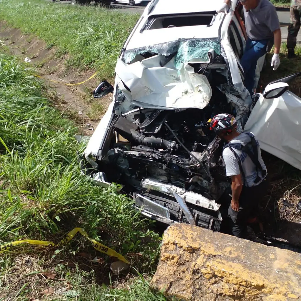 Estudiante muere impactado por vehículo en autopista Duarte (Fuente Externa)