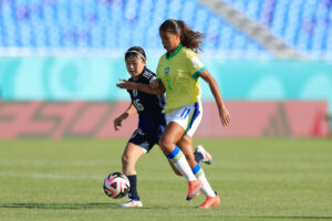 Japón le arrebató el liderato del Grupo D a Brasil en la jornada de este domingo de la Copa Mundial Femenina Sub-17 en RD