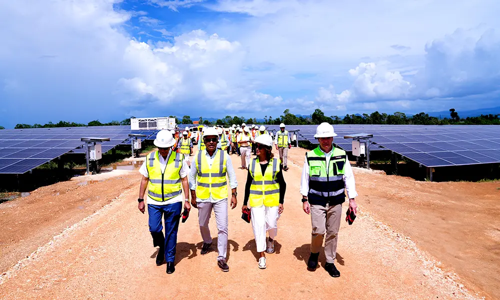 Santos resalta confianza en el sector eléctrico - Periódico elCaribe