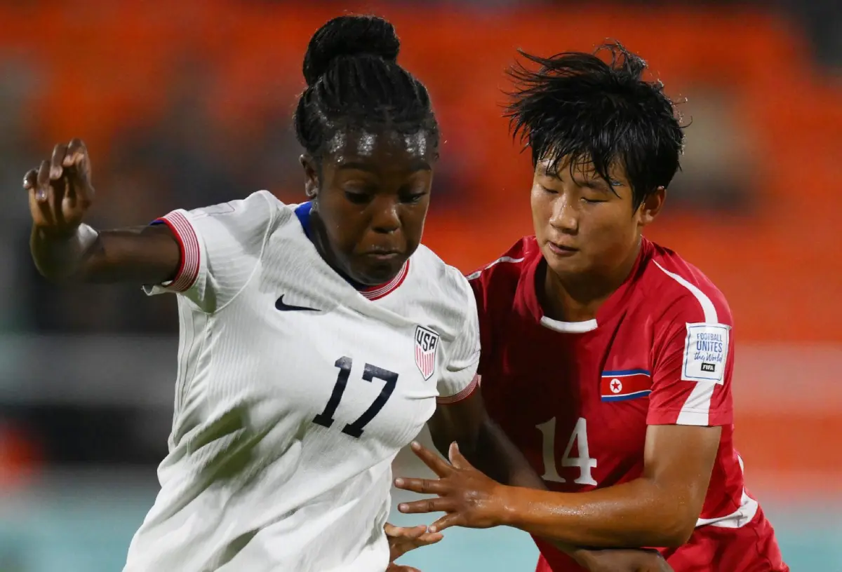 Mundial Femenino Sub 17: Corea del Norte sorprendió a EE.UU.