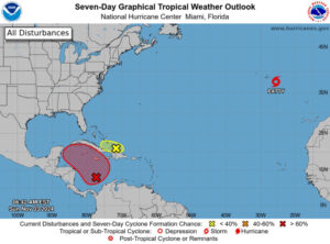 Sistema al suroeste del Caribe puede convertirse en ciclón tropical