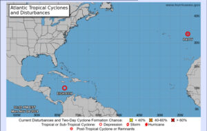 Depresión Tropical 18: posible Huracán Rafael avanza en el Caribe