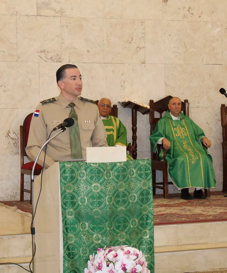 Instituto Cartográfico Militar celebra Eucaristía en conmemoración a su 39 aniversario.