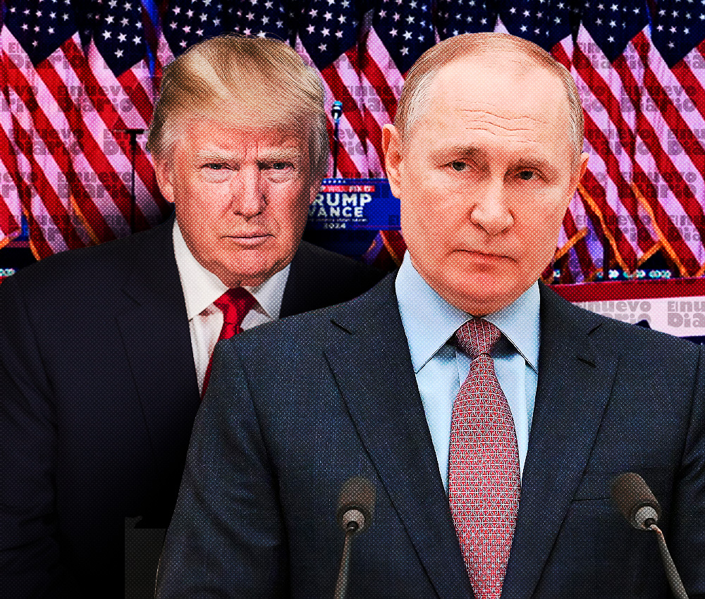 El Kremlin niega una conversación telefónica entre Putin y Trump