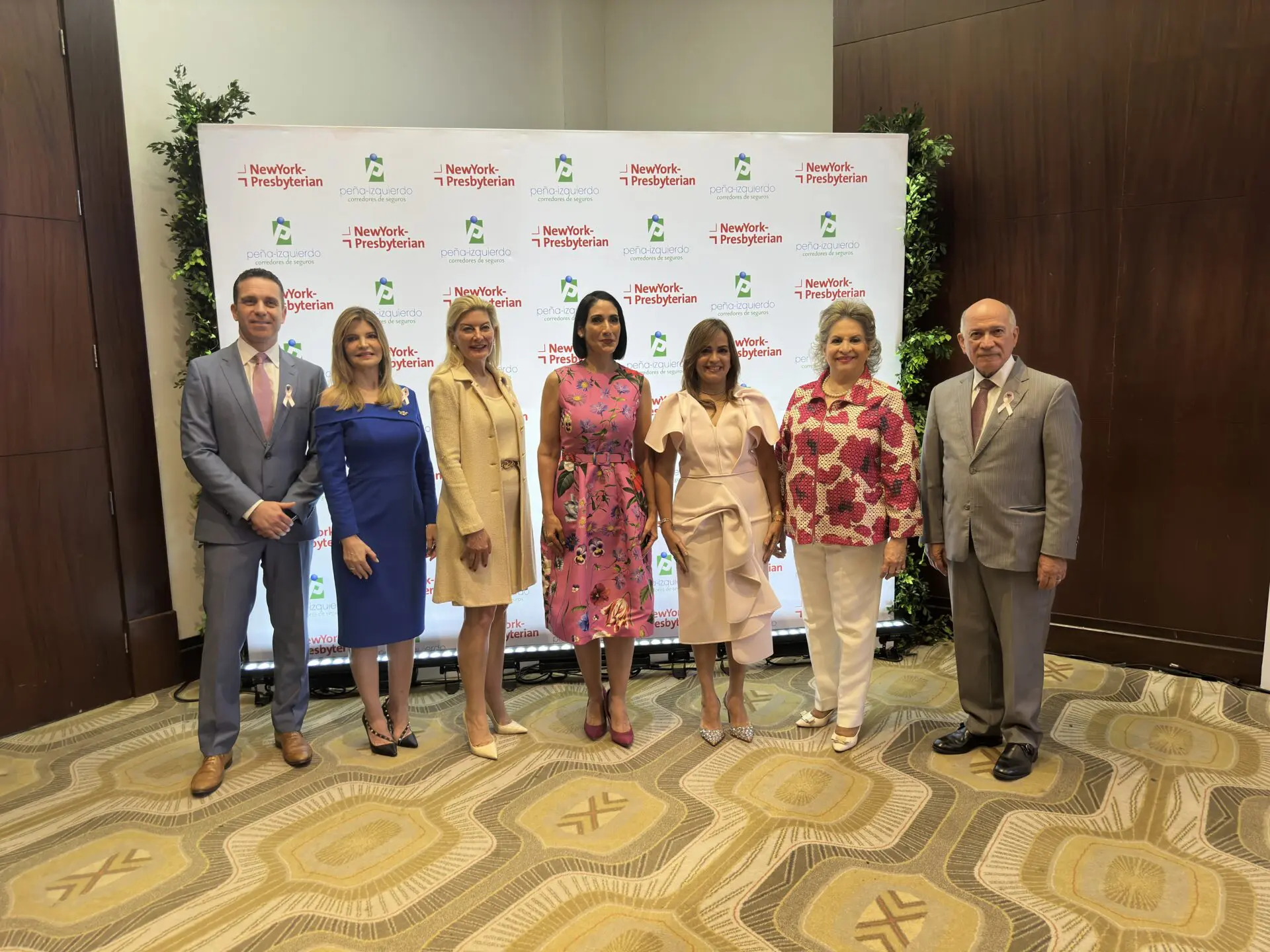 Andrea Daquino, Nancy Velazquez, Rache Simmons, Raquel Arbaje, Laura Peña, Alexandra Izquierdo y Luis Canela. FUENTE EXTERNA