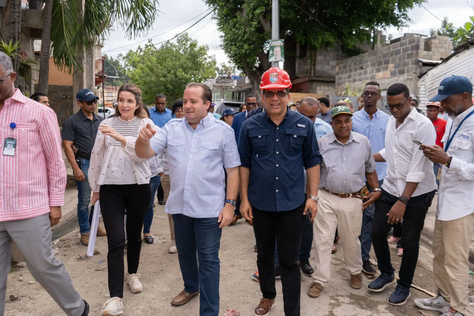 Paliza y Dío Astacio anuncian obras para Las Lilas, SDE