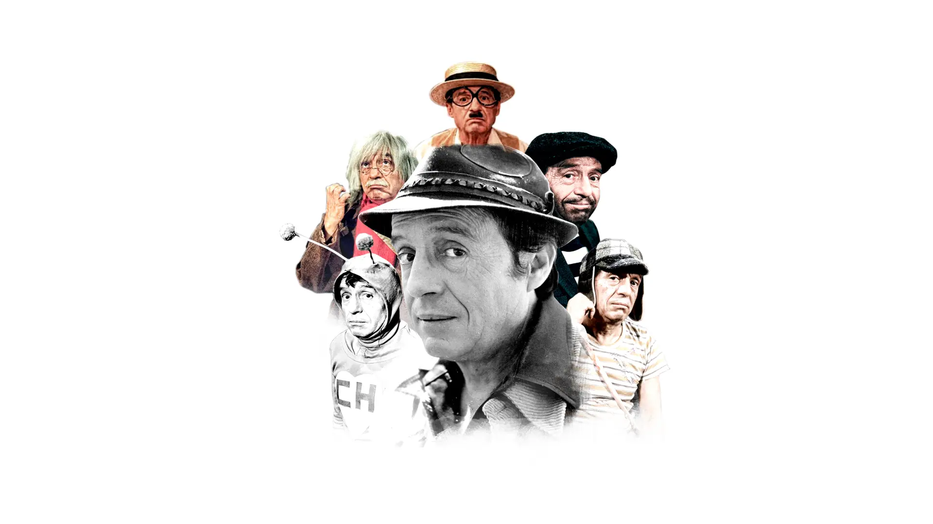 Roberto Gómez Bolaños, Chespirito, y sus más emblemáticos personajes