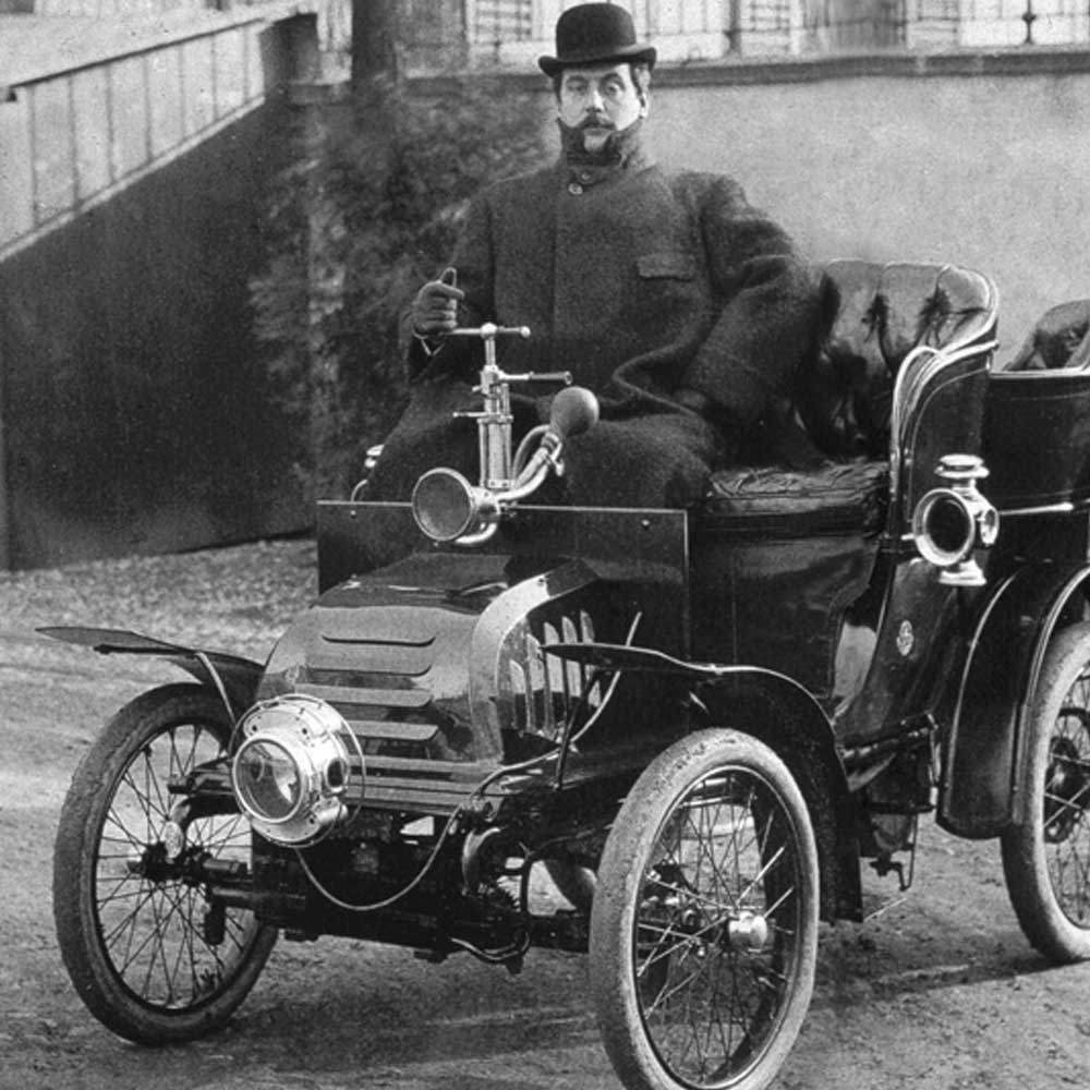 Un compositor de ópera fue el precursor de los autos todoterreno